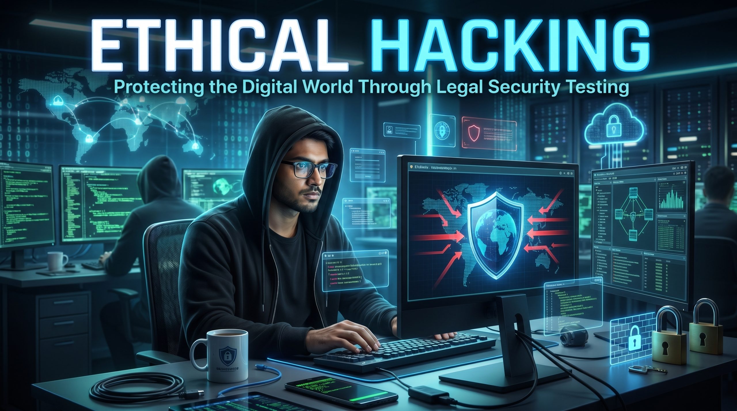 The Complete Guide to Ethical Hacking Tutorial: Protecting the Digital World Through Legal Security Testing